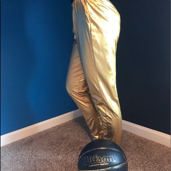 Gold Costume Leggings - Picture 2 of 3